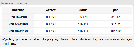 fartuch spawalniczy tabela rozmiarów.PNG